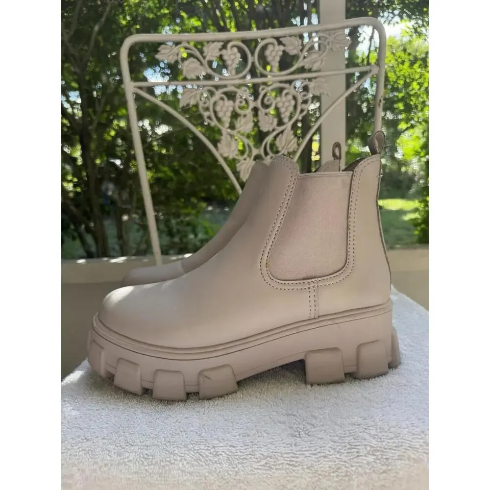 Circus by Sam‎ Edelman Chelsea Boots Women’s Size 10 Gray Chunky Platform